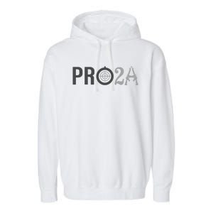 Pro Second Amendment Freedom Over Tyranny Pro2a Bear Arms Garment-Dyed Fleece Hoodie