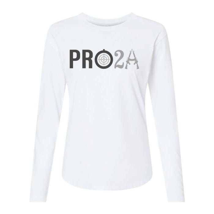 Pro Second Amendment Freedom Over Tyranny Pro2a Bear Arms Womens Cotton Relaxed Long Sleeve T-Shirt