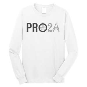 Pro Second Amendment Freedom Over Tyranny Pro2a Bear Arms Long Sleeve Shirt