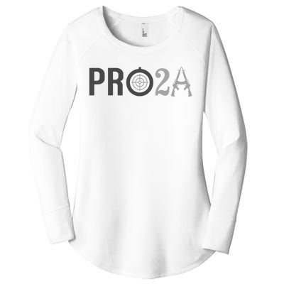 Pro Second Amendment Freedom Over Tyranny Pro2a Bear Arms Women's Perfect Tri Tunic Long Sleeve Shirt