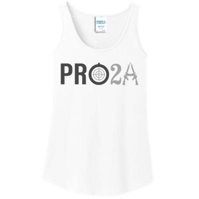 Pro Second Amendment Freedom Over Tyranny Pro2a Bear Arms Ladies Essential Tank