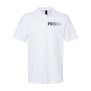 Pro Second Amendment Freedom Over Tyranny Pro2a Bear Arms Softstyle Adult Sport Polo