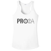 Pro Second Amendment Freedom Over Tyranny Pro2a Bear Arms Ladies PosiCharge Competitor Racerback Tank