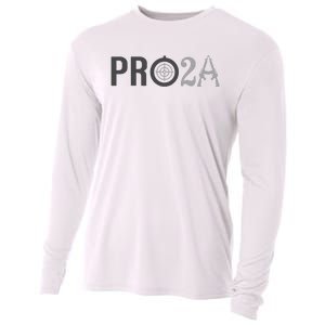 Pro Second Amendment Freedom Over Tyranny Pro2a Bear Arms Cooling Performance Long Sleeve Crew