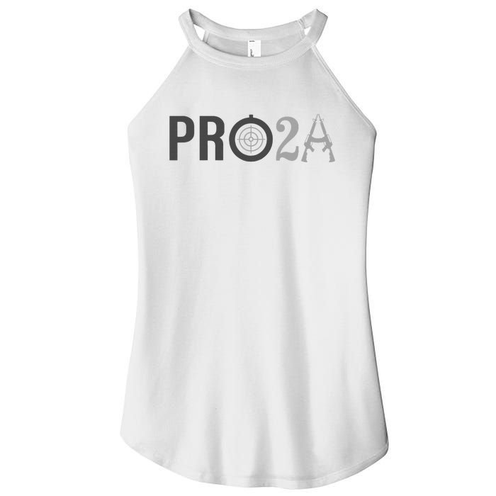 Pro Second Amendment Freedom Over Tyranny Pro2a Bear Arms Women's Perfect Tri Rocker Tank