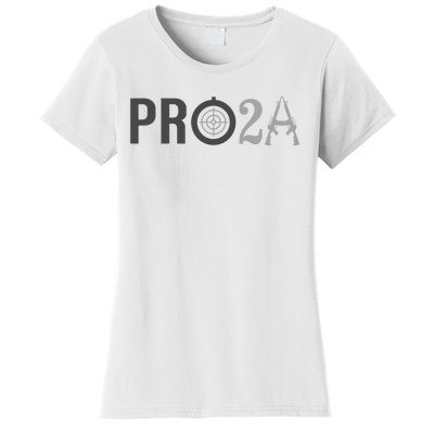 Pro Second Amendment Freedom Over Tyranny Pro2a Bear Arms Women's T-Shirt