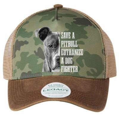 Pitbull Save A Pitbull Funny Dog Rescue Pitbull Mom Dad Legacy Tie Dye Trucker Hat