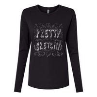 Pretty Sketchy Artists Pencils Art Lover Womens Cotton Relaxed Long Sleeve T-Shirt