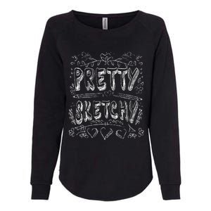 Pretty Sketchy Artists Pencils Art Lover Womens California Wash Sweatshirt