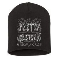 Pretty Sketchy Artists Pencils Art Lover Short Acrylic Beanie