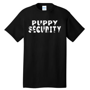 Puppy Security Adult Dog Catcher Costume Dalmatian Halloween Tall T-Shirt