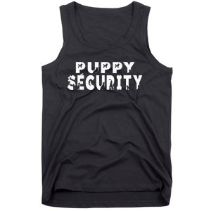 Puppy Security Adult Dog Catcher Costume Dalmatian Halloween Tank Top