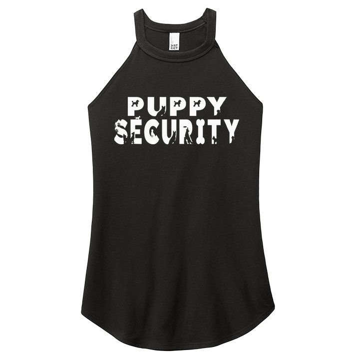 Puppy Security Adult Dog Catcher Costume Dalmatian Halloween Women's Perfect Tri Rocker Tank