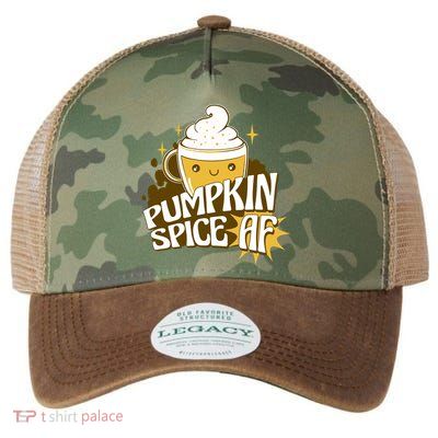 Pumpkin Spice AF Cute Gift Legacy Tie Dye Trucker Hat
