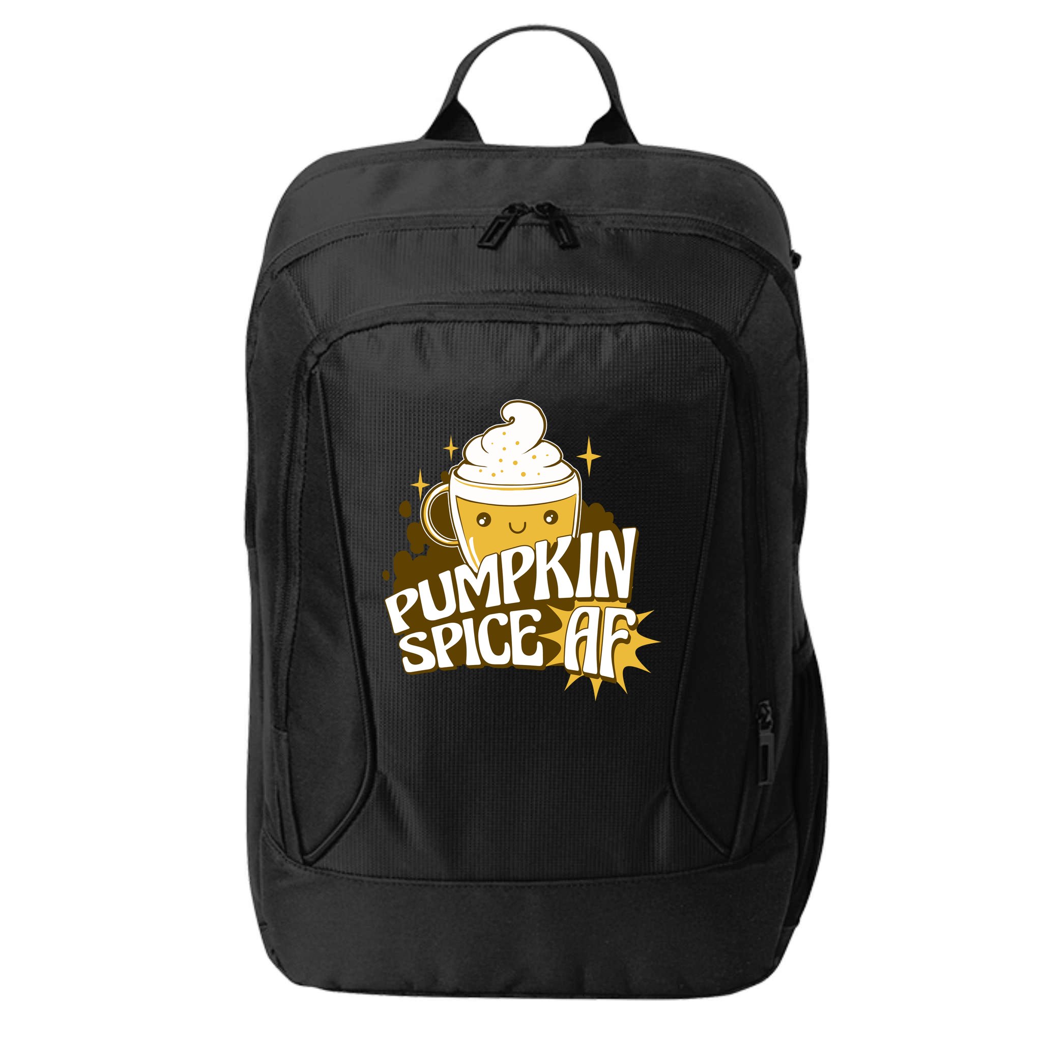 Pumpkin Spice AF Cute Gift City Backpack