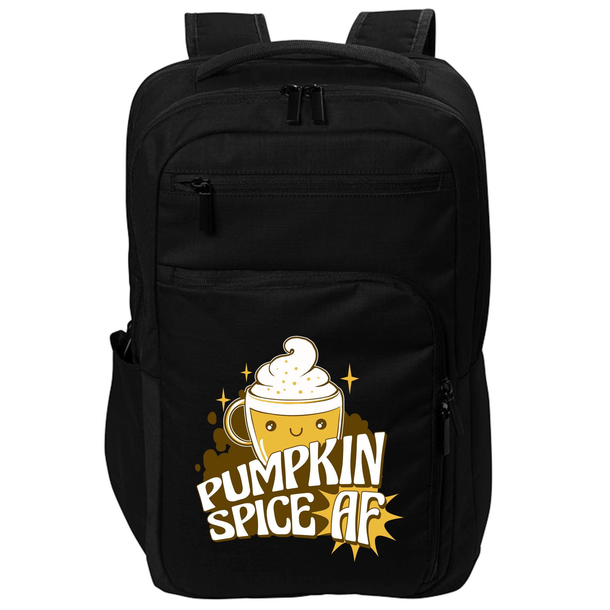 Pumpkin Spice AF Cute Gift Impact Tech Backpack