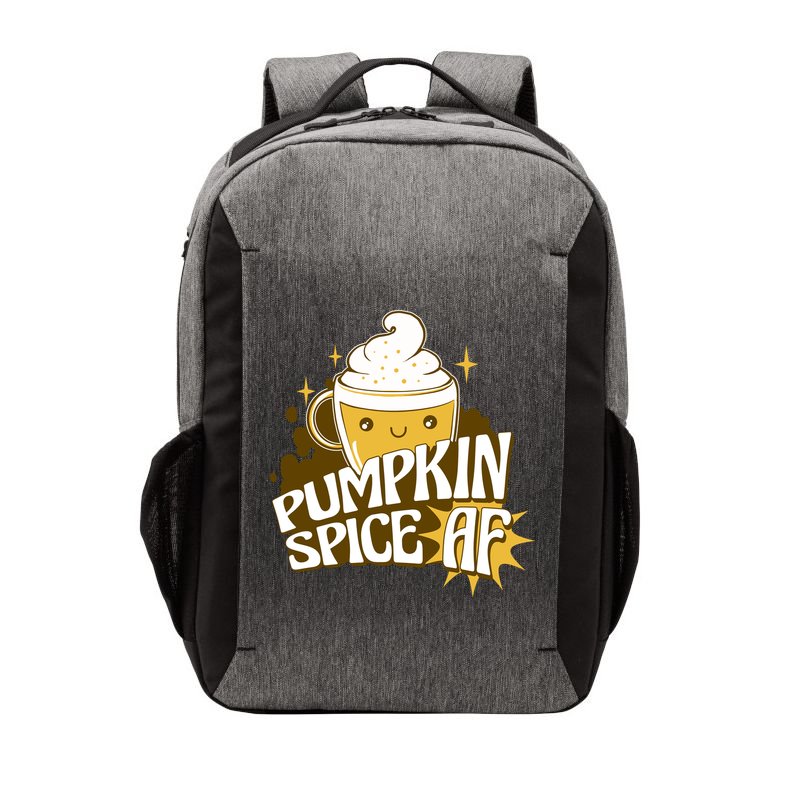 Pumpkin Spice AF Cute Gift Vector Backpack