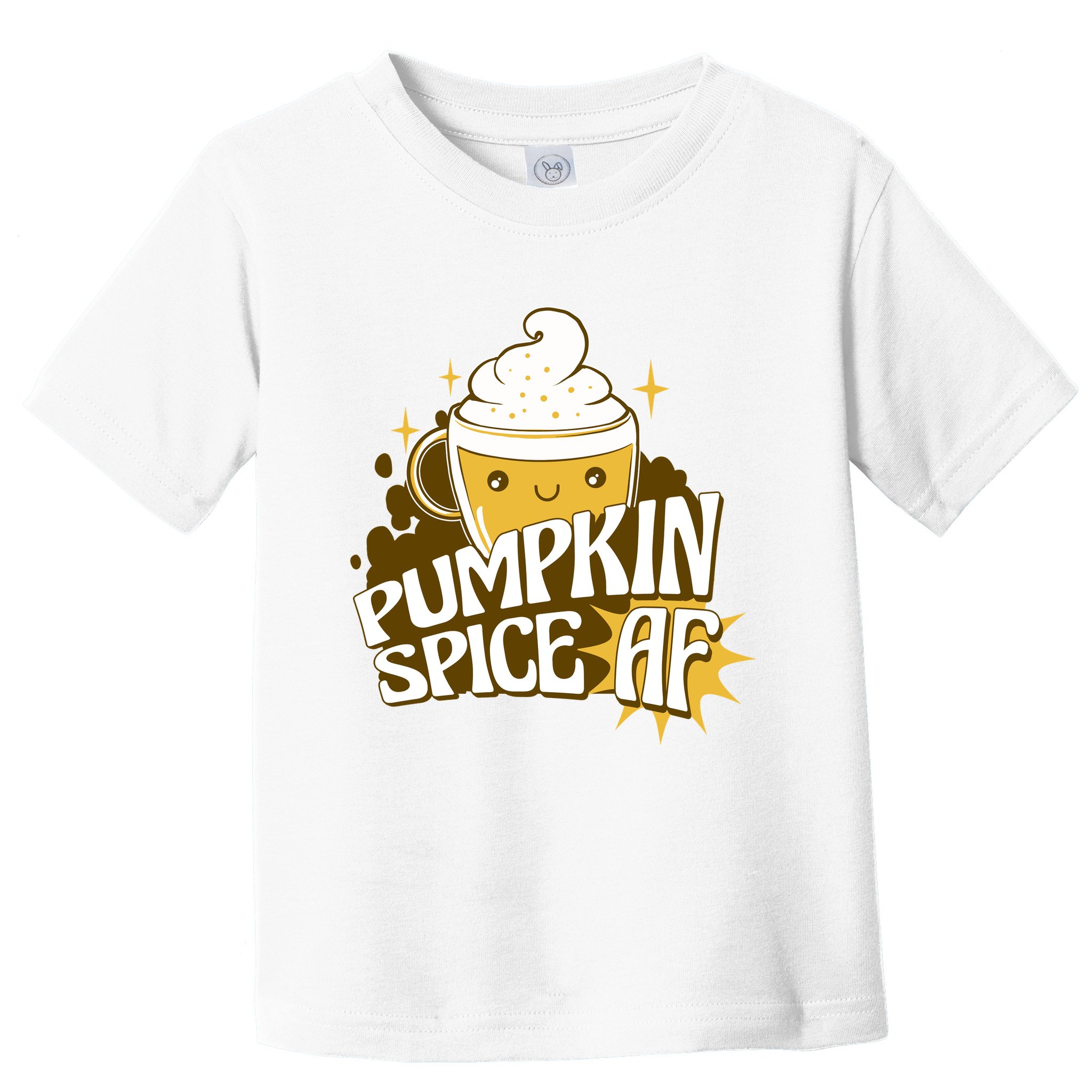 Pumpkin Spice AF Cute Gift Toddler T-Shirt