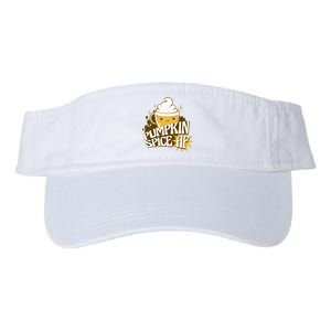 Pumpkin Spice AF Cute Gift Valucap Bio-Washed Visor