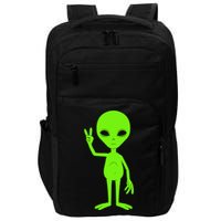 Peace Sign Alien Roswell Impact Tech Backpack