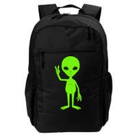 Peace Sign Alien Roswell Backpack