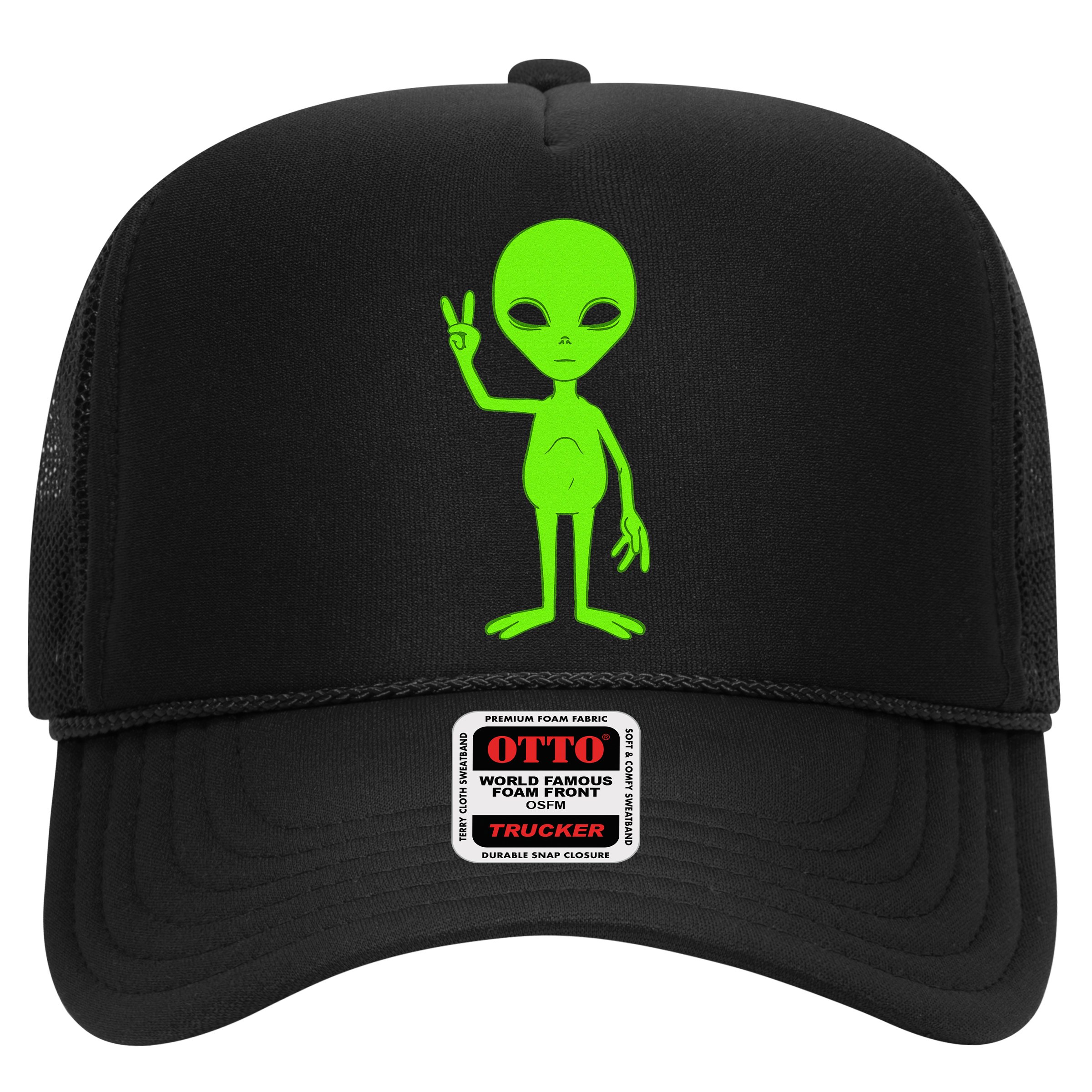 Peace Sign Alien Roswell Hat