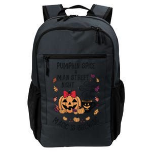 Pumpkin Spice And Main Street Nights Magic Is Brewing Daily Commute Backpack