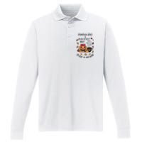 Pumpkin Spice And Main Street Nights Magic Is Brewing Performance Long Sleeve Polo