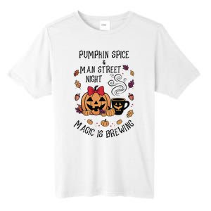 Pumpkin Spice And Main Street Nights Magic Is Brewing Tall Fusion ChromaSoft Performance T-Shirt