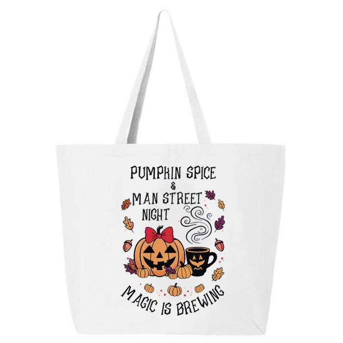 Pumpkin Spice And Main Street Nights Magic Is Brewing 25L Jumbo Tote