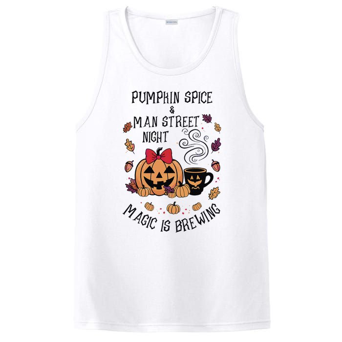 Pumpkin Spice And Main Street Nights Magic Is Brewing PosiCharge Competitor Tank