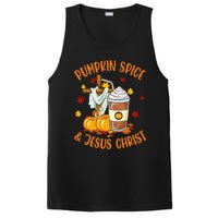 Pumpkin Spice And Jesus Christ Funny Coffee Lovers Gifts PosiCharge Competitor Tank