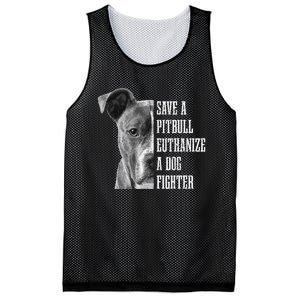 Pitbull Save A Pitbull Funny Dog Rescue Pitbull Mom Dad Mesh Reversible Basketball Jersey Tank