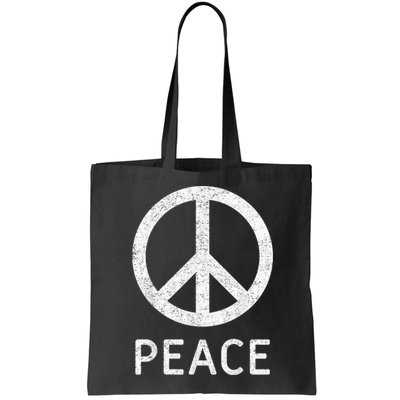 Peace Sign Anti War Vintage Retro Casual Graphic Bag
