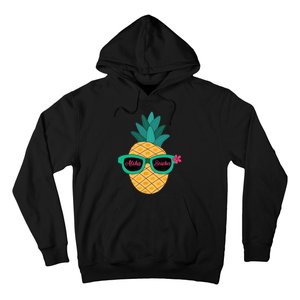 Pineapple Sunglasses Aloha Beaches Hawaiian - Hawaii Hoodie