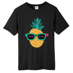 Pineapple Sunglasses Aloha Beaches Hawaiian - Hawaii Tall Fusion ChromaSoft Performance T-Shirt