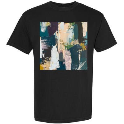 Paint Splatter Art Pattern Garment-Dyed Heavyweight T-Shirt