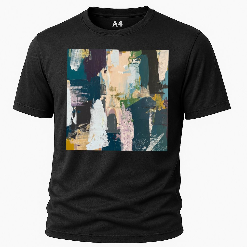 Paint Splatter Art Pattern Performance Shirt