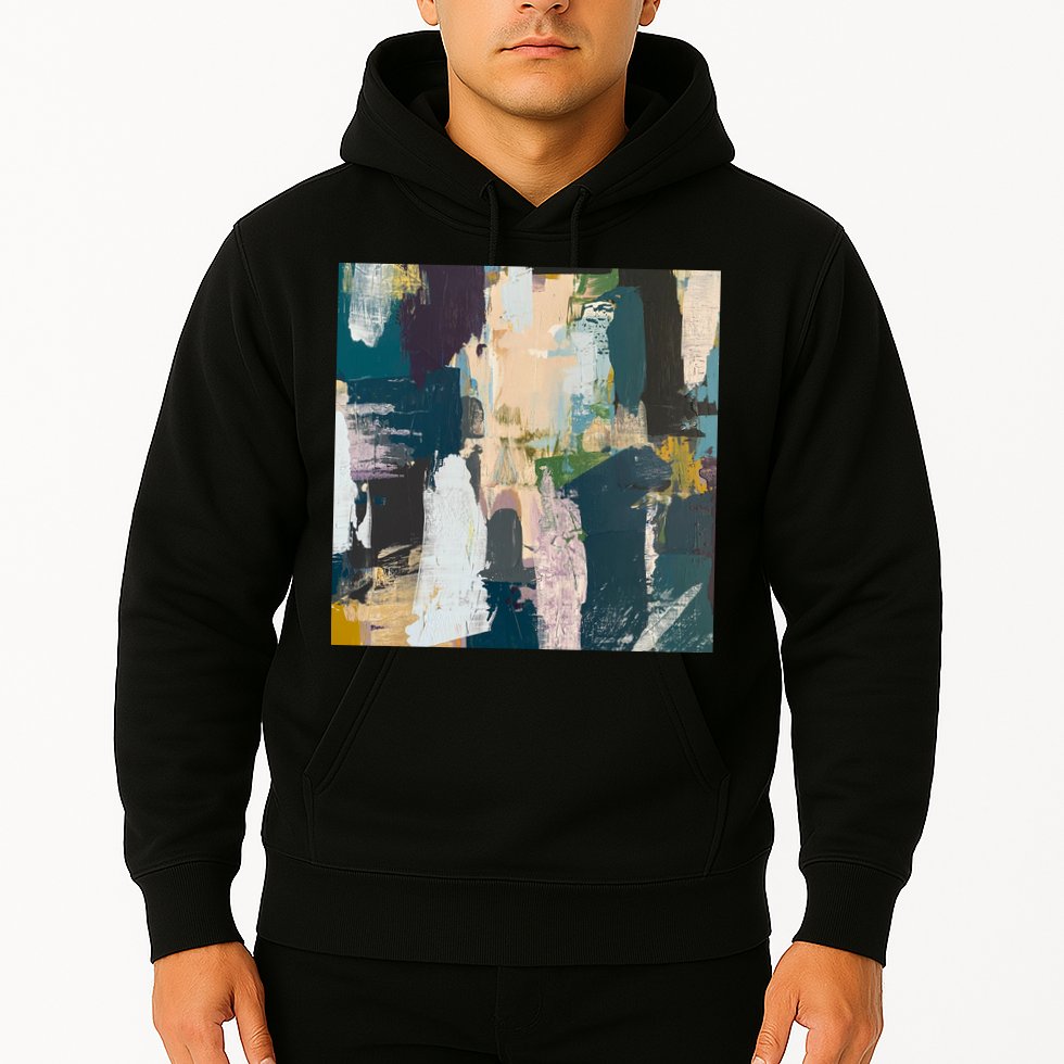 Paint Splatter Art Pattern Hoodie