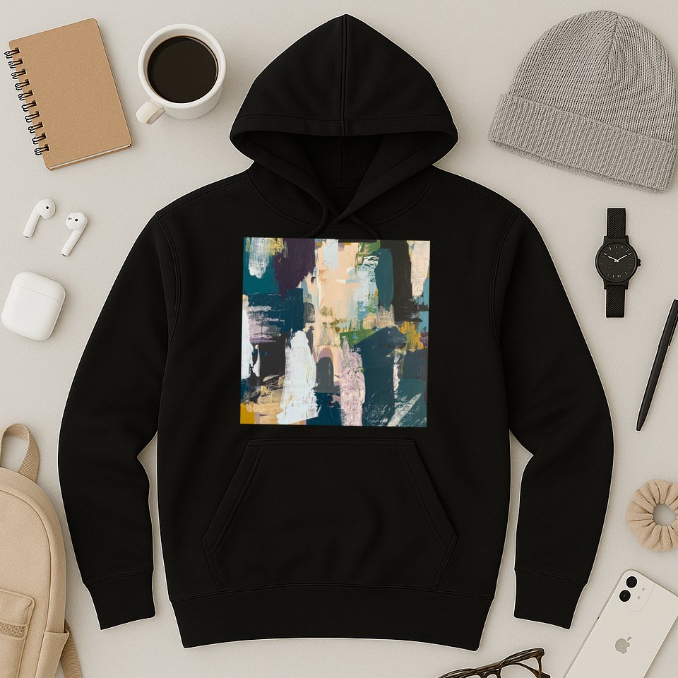 Paint Splatter Art Pattern Hoodie