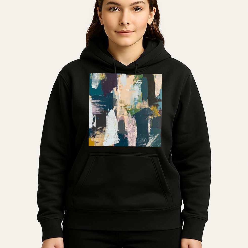Paint Splatter Art Pattern Hoodie