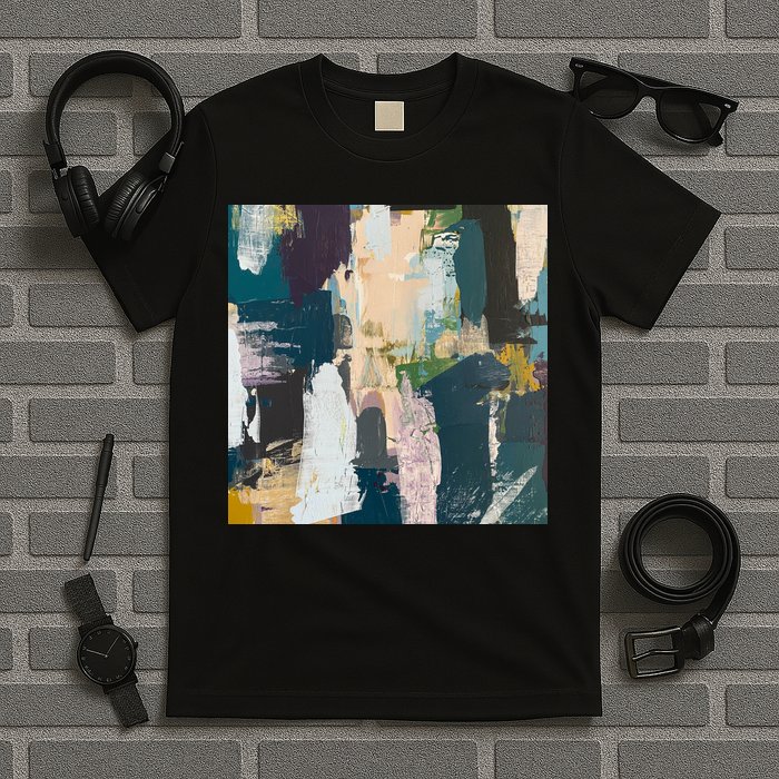 Paint Splatter Art Pattern T-Shirt