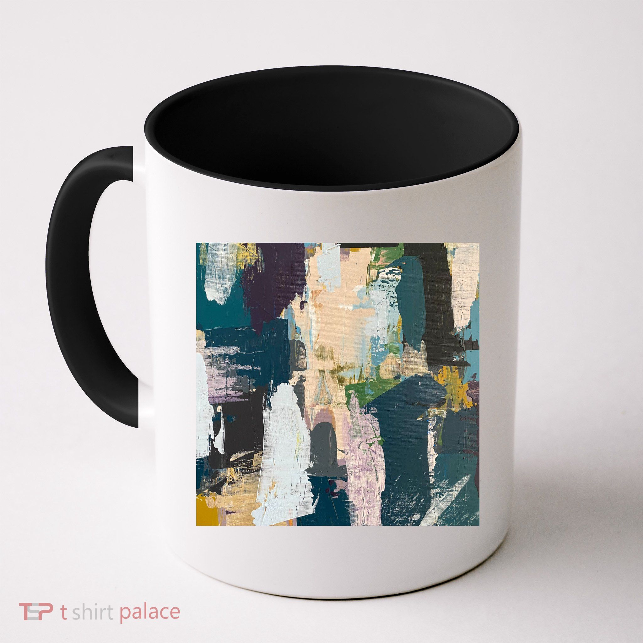 Paint Splatter Art Pattern Coffee Mug