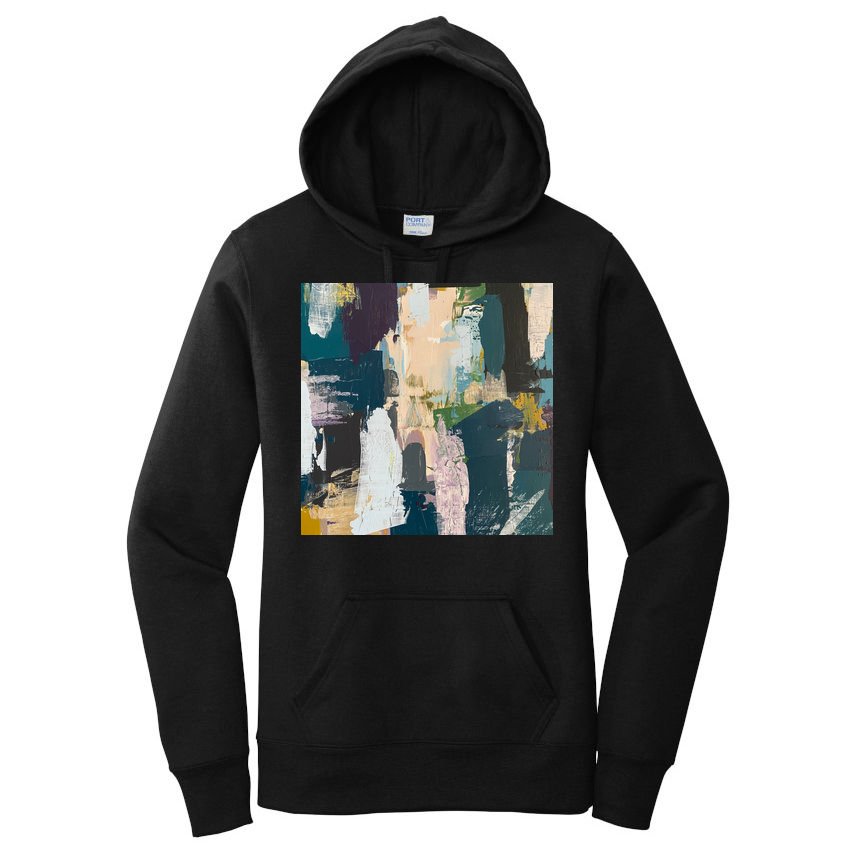 Paint Splatter Art Pattern Women's Pullover Hoodie