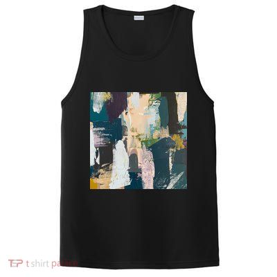 Paint Splatter Art Pattern PosiCharge Competitor Tank