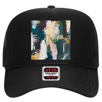 Paint Splatter Art Pattern Trucker Hat