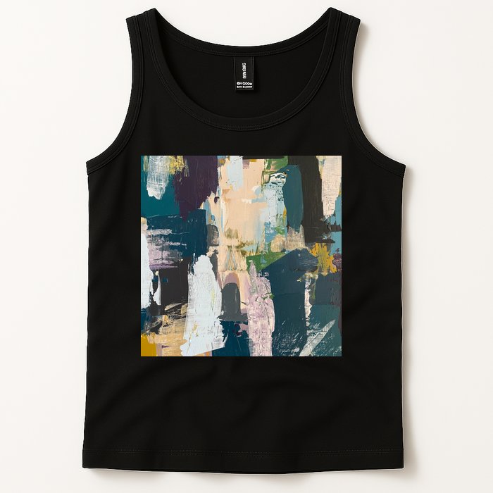 Paint Splatter Art Pattern Tank Top