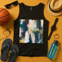 Paint Splatter Art Pattern Tank Top