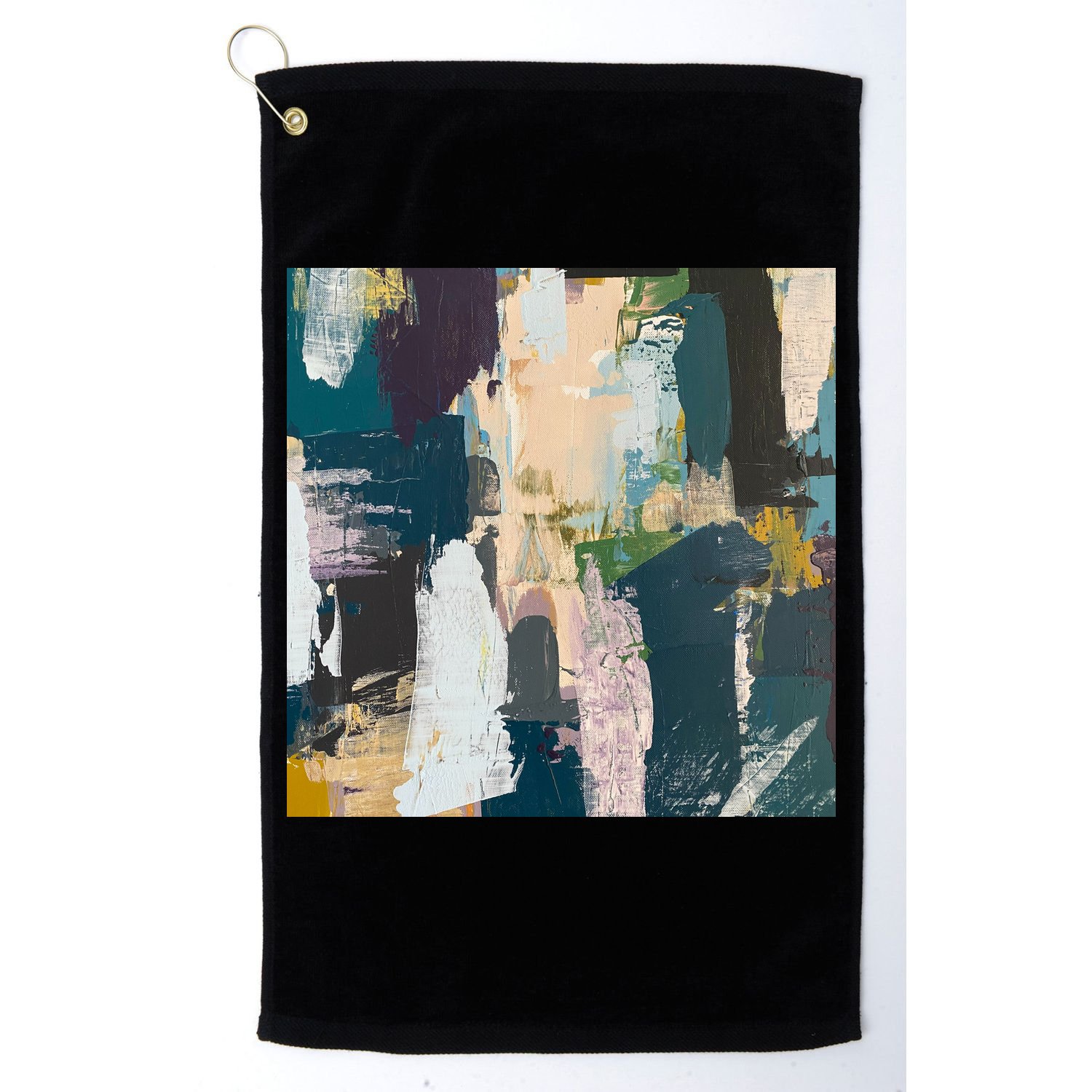 Paint Splatter Art Pattern Golf Towel
