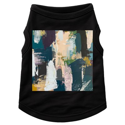 Paint Splatter Art Pattern Doggie Tank